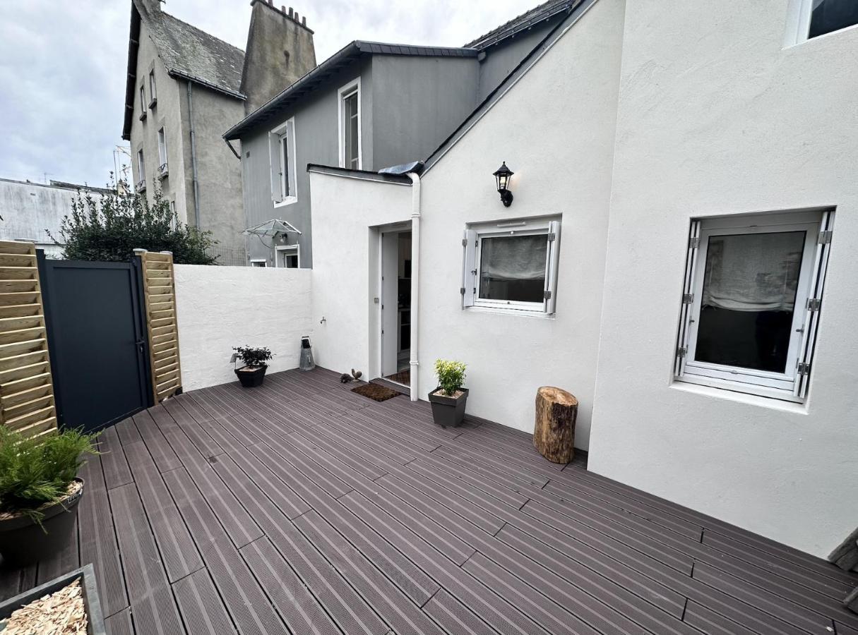 Le Wabi-Sabi - T2 Duplex - Terrasse Privee Lägenhet Vannes Exteriör bild